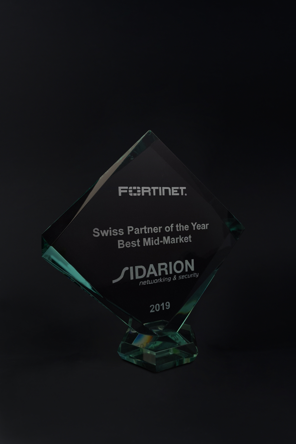 Fortinet Award Swiss Partner of the Year Best Mid-Market 2019