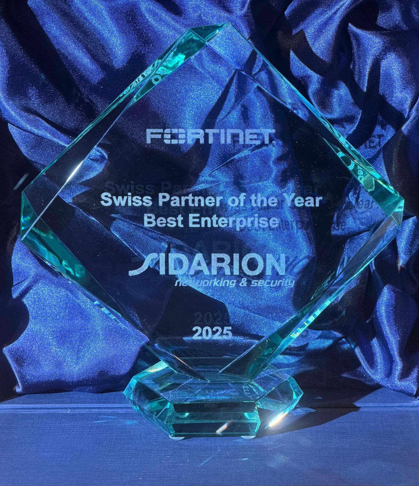 Fortinet Swiss Partner of the year - Best Enterprise 2025